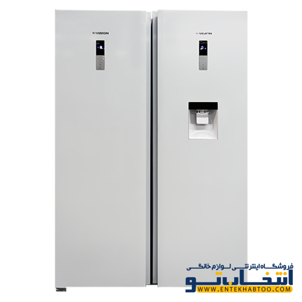یخچال فریزر دوقلو ایکس ویژن مدل KTRF630W