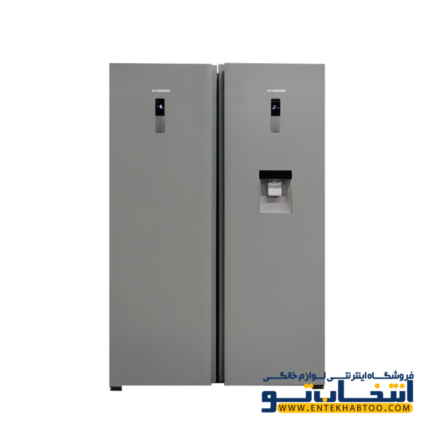 یخچال فریزر دوقلو ایکس ویژن مدل KTRF630S