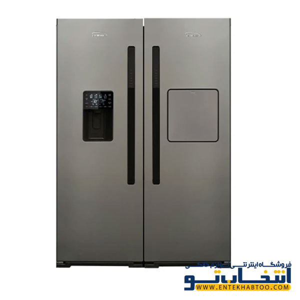 یخچال فریزر دوقلو سری یونیک پلاس الکترواستیل مدل ES23تیتانیوم